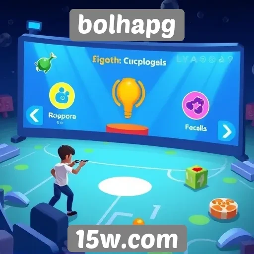 Principais recursos do site bolhapg